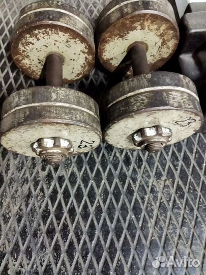 Гантели профессиональные разборные бу