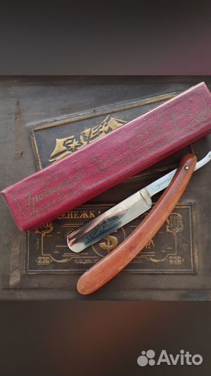 Опасная бритва sheffield, гравюра