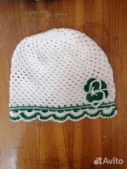 Панамка для девочки ручная работа