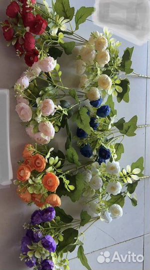 Искусственные цветы.Букеты