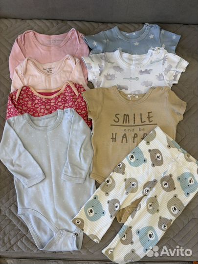 Вещи пакетом для девочки 68-74