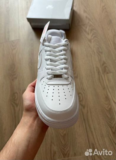 Кроссовки Nike AIR force 1 белые