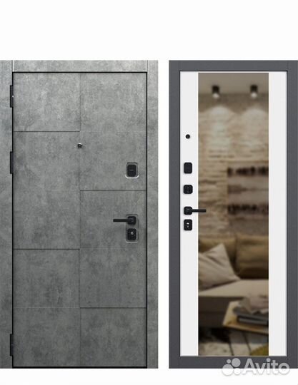 Дверь входная металлическая шумоизоляция 51Дб