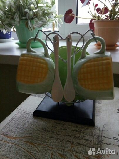 Чайная пара с подставкой