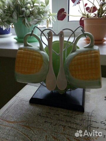 Чайная пара с подставкой