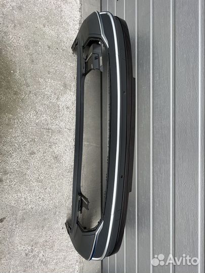 Бампер задний audi q7