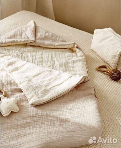 Одеяло новорожден выписка конверт муслин zara home