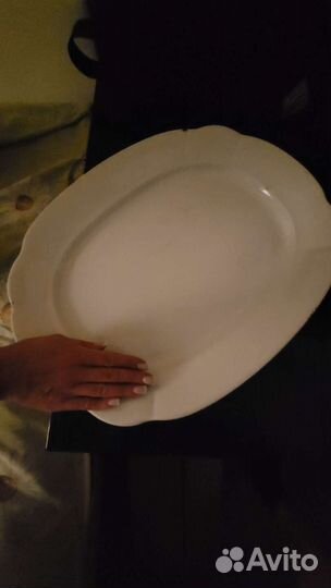 Тарелка блюдо под дичь фрукты посуда