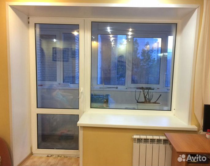 Дверь балконная с гарантией