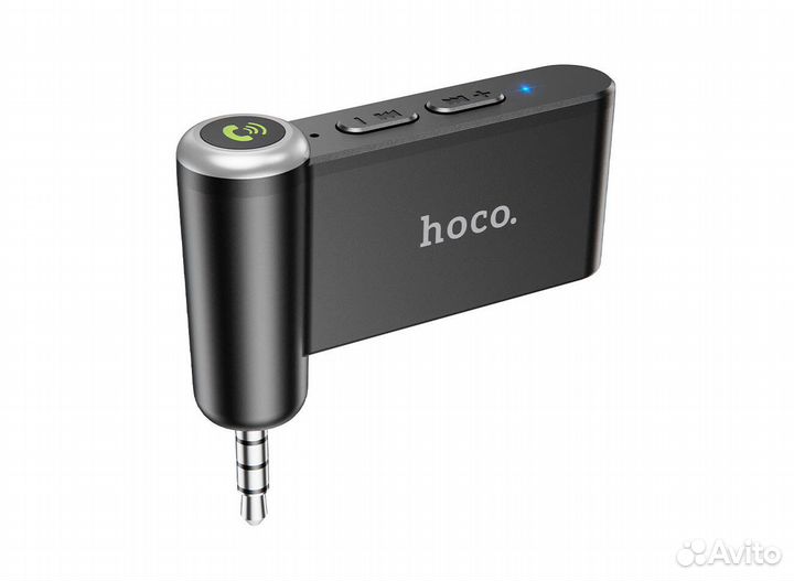 Bluetooth адаптер AUX Hoco E58 черный