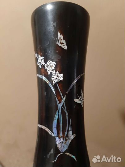 Ваза тиковое дерево,Вьетнам времён СССР