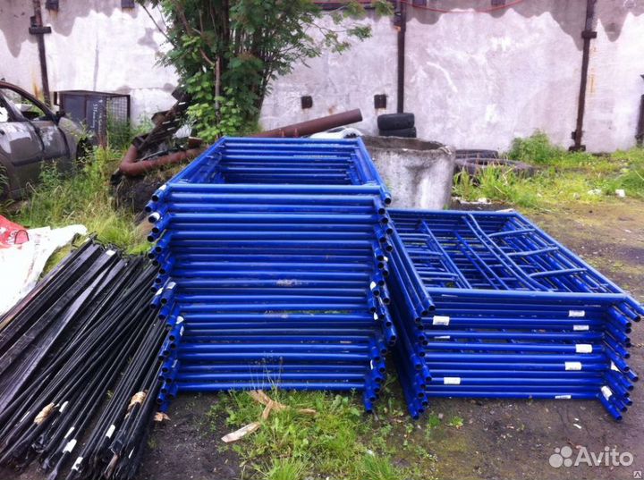 Леса строительные рамные