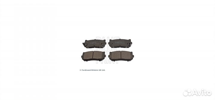 Колодки торм зад диск KIA Spectra(RUS) 05-;CarenS