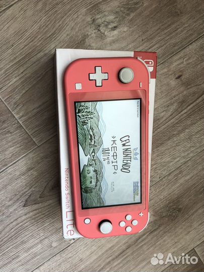 Nintendo switch lite чипованная