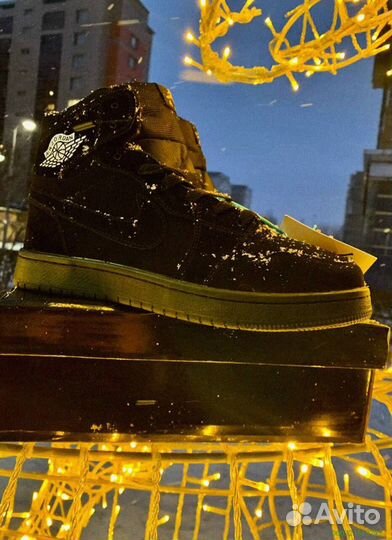 Кроссовки Nike Air Jordan тёплые (Арт.87071)