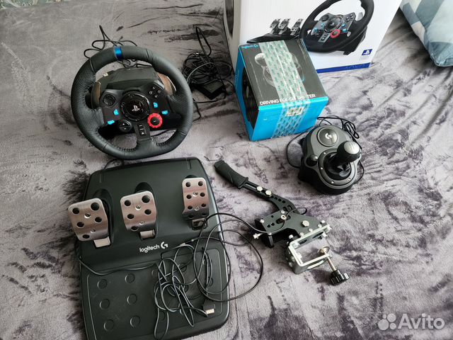 Руль logitech g29 с кпп и ручным тормозом купить в Симферополе ...