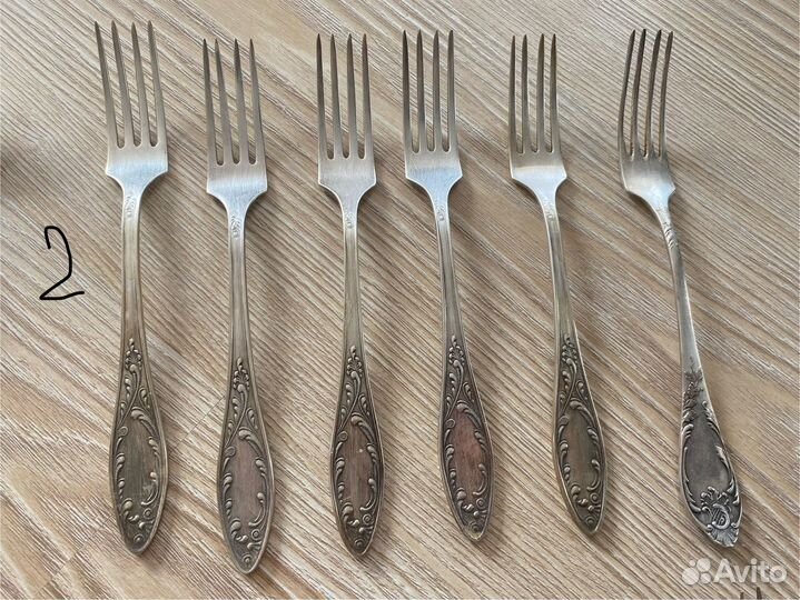 Столовые приборы СССР