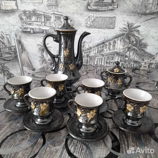 Сервиз кофейный перламутр