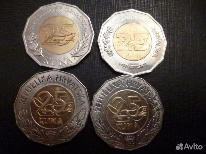Хорватия юбилейка ходячка-обмен