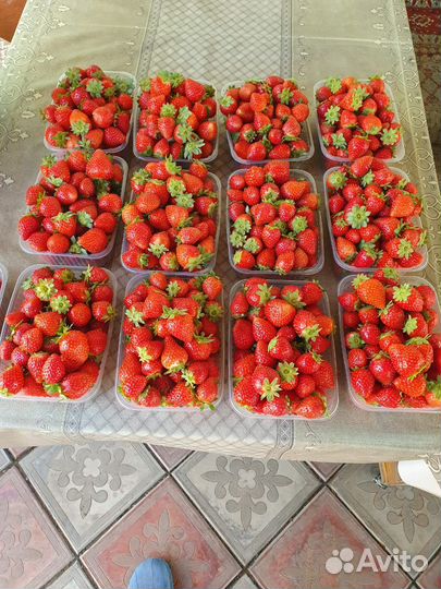 Клубника с огорода