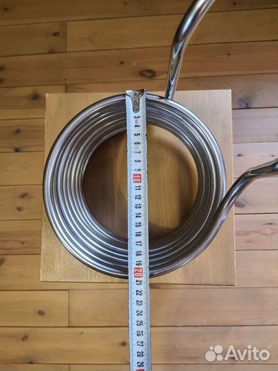 Чиллер, охладитель для сусла погружной