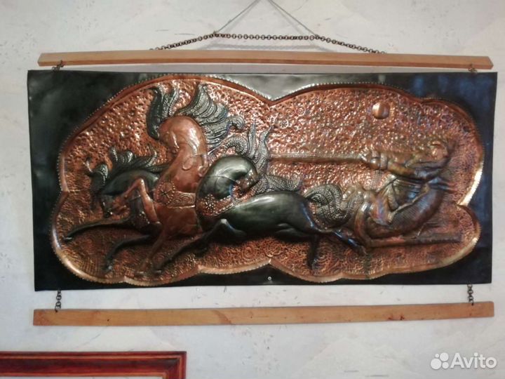 Чеканка из меди