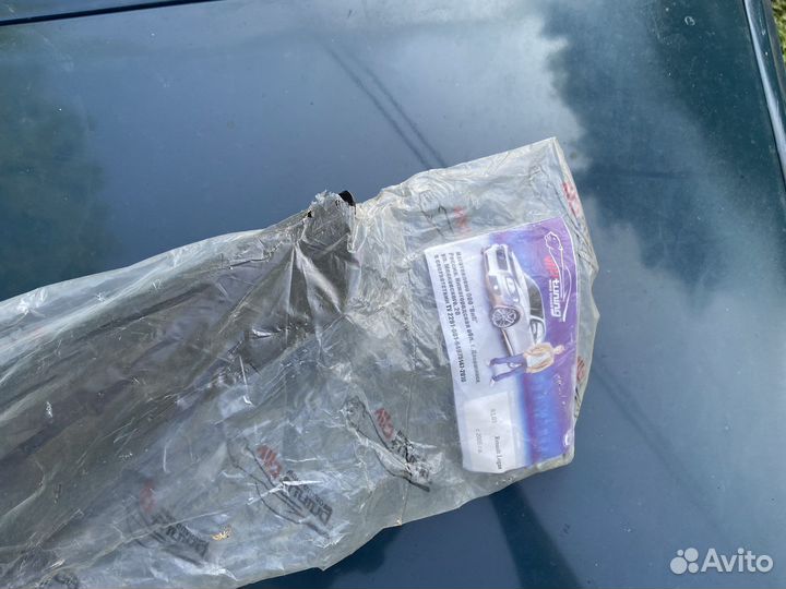 Ветровик (мухобойка) капота renault logan 1