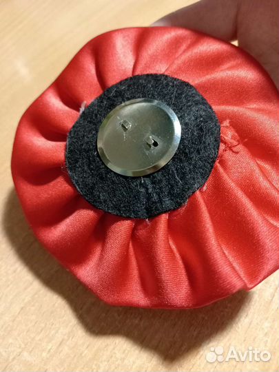 Красный цветок декоративное украшение