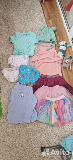 Одежда на девочку рост 104 пакетом