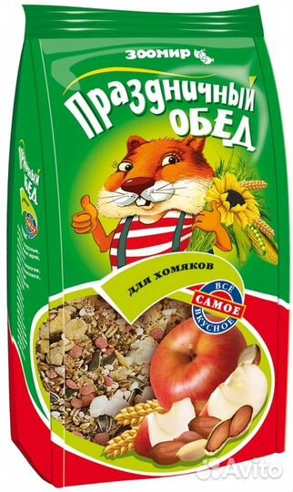 Зоомир корм-лакомство для хомяков 