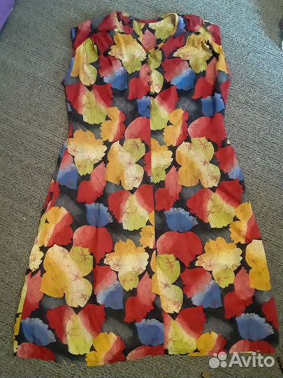 Винтаж платье сарафан отличное состояние целое