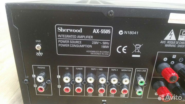 Усилитель Sherwood AX-5505