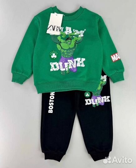 Костюм zara флис