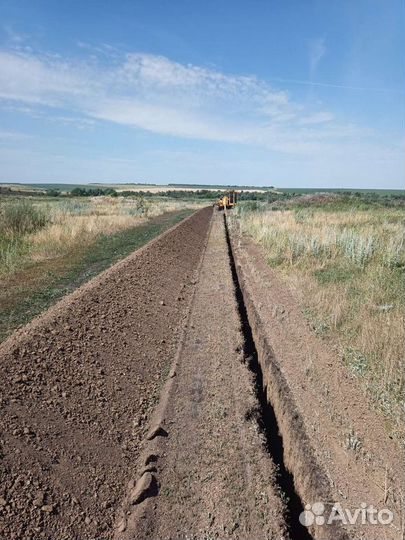 Услуги траншеекопатель траншеи под газ воду