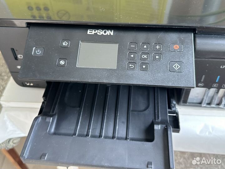 Принтер мфу цветной Epson L7160 с wi-fi снпч