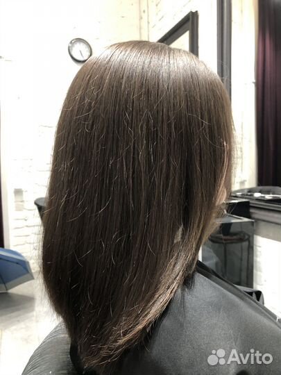 Стрижка и окрашивание волос