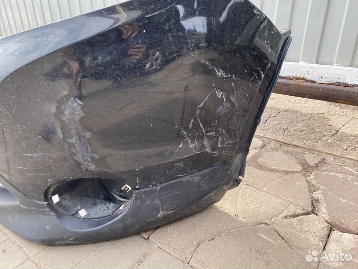 Передний бампер на nissan qashqai