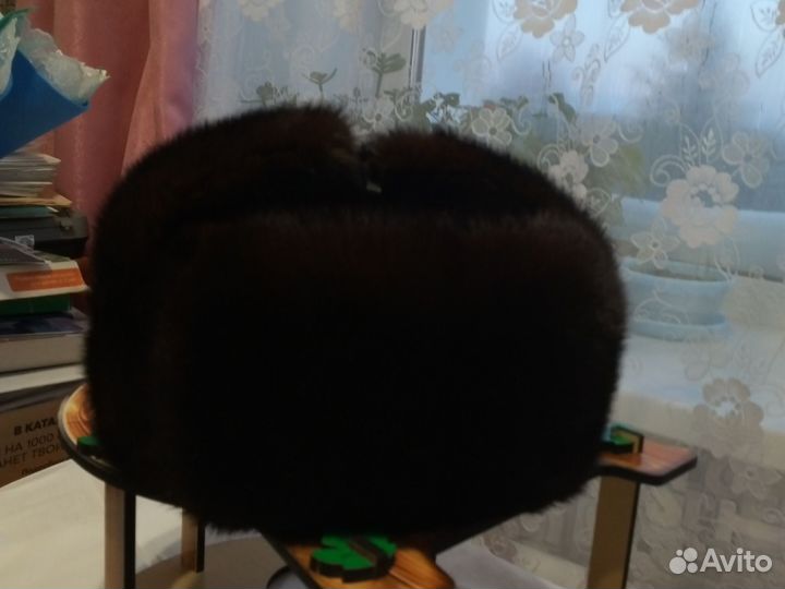 Норковая шапка мужская