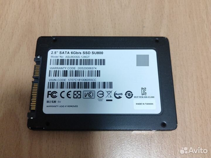 Жесткий диск SSD 128 GB 2.5 SATA