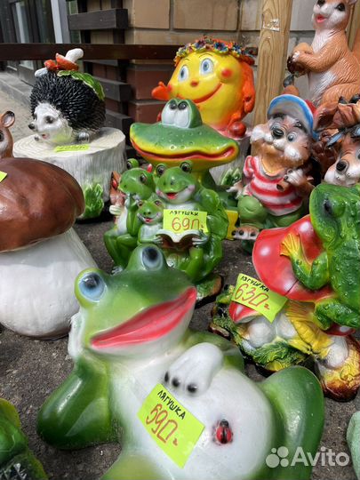 Фигурки в сад новые