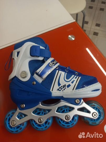 Роликовые коньки раздвижные 30-34