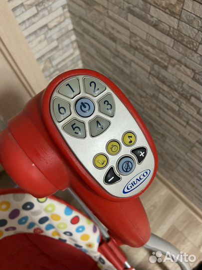 Качели для новорожденных graco