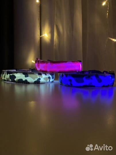 Светящийся ошейник для собак