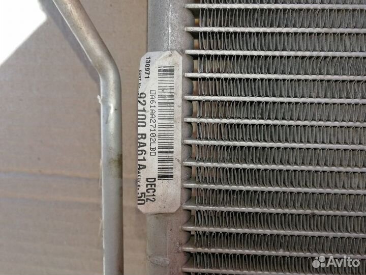 Ниссан жук радиатор кондиционера