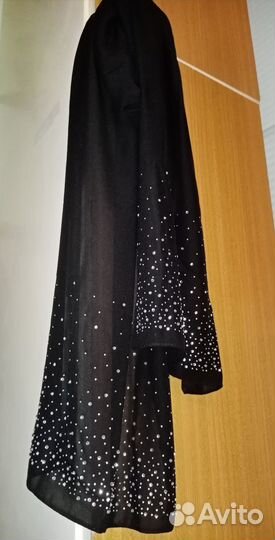 Шарф со стразами