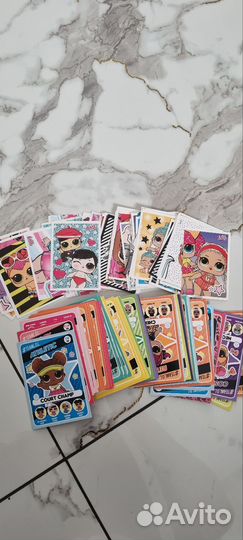 Наклейки и карточки Лол для 2 журнала