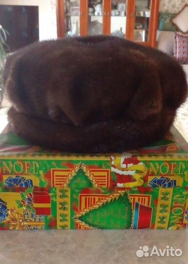 Шапка норковая женская новая, 58р