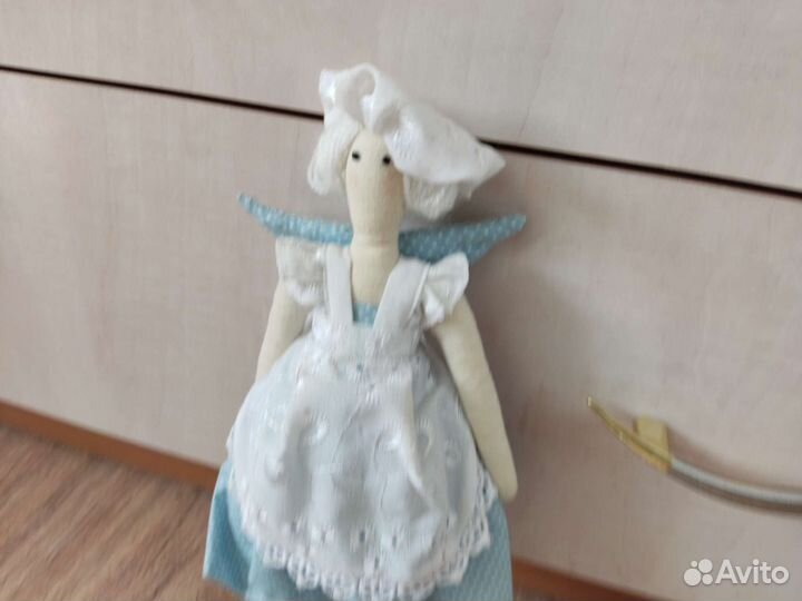 Текстильная кукла тильда, ручная работа