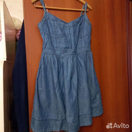 Джинсовый сарафан
