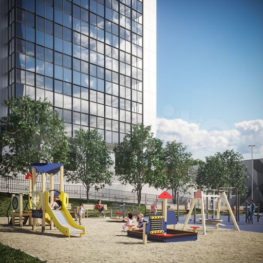 Квартира-студия, 30 м², 13/19 эт.